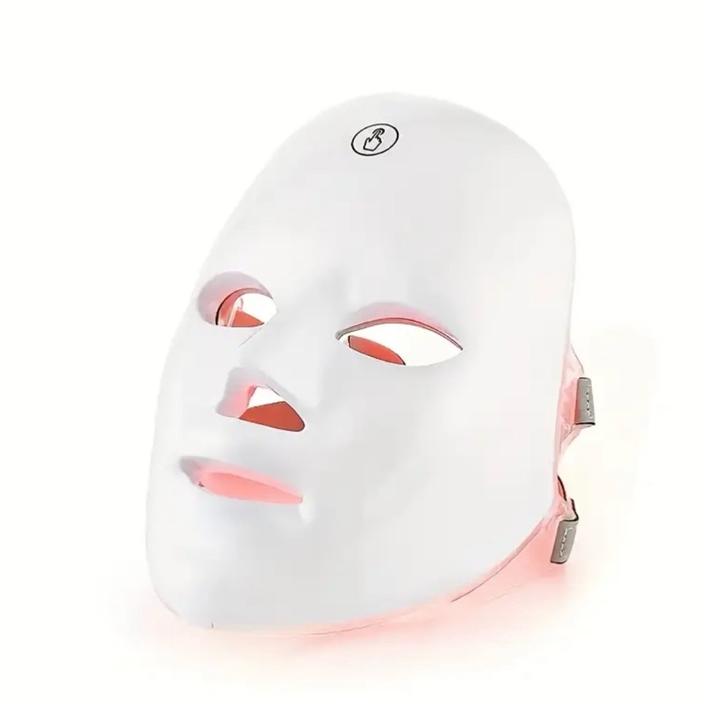 LED Light Therapy Mask, White, NEW